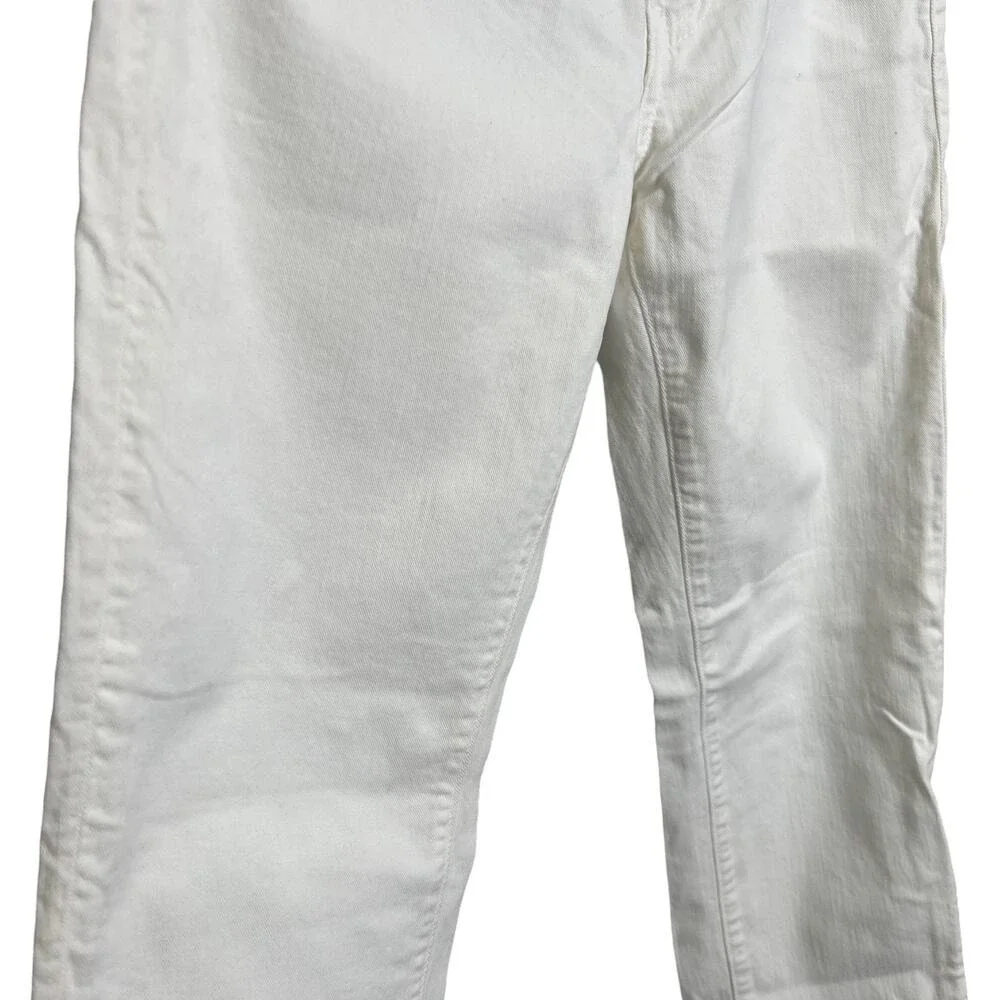 Red Engine Womens 25 Hotrod Skinny Boyfriend‎ Crop Denim Jeans Hi-Rise - FLAWED